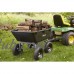 Gorilla Carts GOR6PS Heavy-Duty Poly Yard Dump Cart with 2-In-1 Convertible Handle, 1,200 lb Capacity, Black   555402594